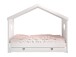 Hausbett >AMORI< in Weiß - 213x171,7x98,7 (BxHxT)