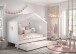 Hausbett >AMORI< in Weiß - 213x171,7x98,7 (BxHxT)