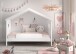 Hausbett >AMORI< in Weiß - 213x171,7x98,7 (BxHxT)