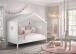 Hausbett >AMORI< in Weiß - 213x171,7x98,7 (BxHxT)