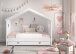Hausbett >AMORI< in Weiß - 213x171,7x98,7 (BxHxT)