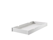 Jugendzimmer-Set >ERIK< in Weiß aus Massiv Kiefer und MDF - 208x77x96cm (BxHxT)