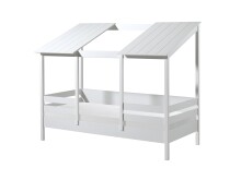 Hausbett >HAUSBETT< in Weiß aus Massiv Kiefer...