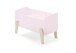 Spielzeugtruhe >KIDDY< in rosa aus Massiv Kiefer und MDF - 80x48x39cm (BxHxT)