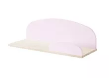 Wandregal >KIDDY< in rosa aus Massiv Kiefer und MDF...