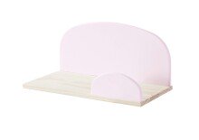 Wandregal >KIDDY< in rosa aus Massiv Kiefer und MDF...