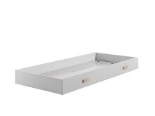 Bettschubkasten >KIDDY< in Weiß aus Massiv...