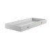 Bettschubkasten >KIDDY< in Weiß aus Massiv Kiefer und MDF - 194x20x94cm (BxHxT)