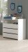 Wickelaufsatz >KIDDY< in Natur aus MDF - 72x14x53cm (BxHxT)