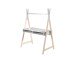 Kinderschreibtisch >KIDDY< in Weiß/Natur - 116x159,6x74,8 (BxHxT)