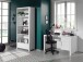 Jugendzimmer-Set >ERIK< in Weiß aus Massiv Kiefer und MDF