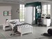 Jugendzimmer-Set >ERIK< in Weiß aus Massiv Kiefer und MDF