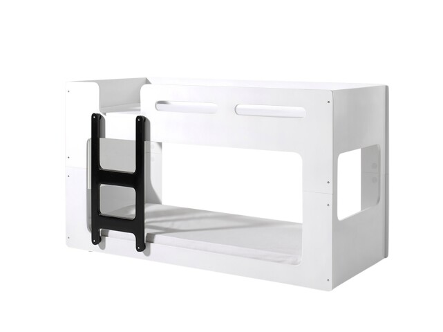 Spielbett >LUCA< in Weiß aus MDF - 209x121x101cm (BxHxT)