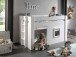 Spielbett >NOAH< in Weiß aus MDF - 215x120x96cm (BxHxT)