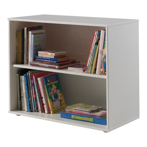 Regal >PINO< in Weiß aus MDF - 85,5x43,3x72cm (BxHxT)