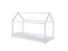 Hausbett >CABANE< in Weiß aus Massive Kiefer - 206x141,5x98cm (BxHxT)