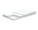 Kaltschaummatratze >MATRATZEN< in beige aus PU-Schaum - 140x10x70cm (BxHxT)