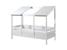 Hausbett >HAUSBETT< in Weiß aus Massiv Kiefer...