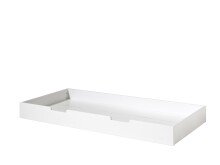 Bettschubkasten >HAUSBETT< in Weiß -...