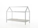 Hausbett >DALLAS< in Weiß aus Massive Kiefer - 208x158,5x98cm (BxHxT)