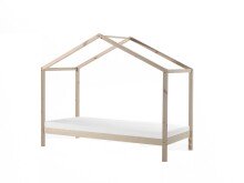 Hausbett >DALLAS< in Natur aus Massive Kiefer -...