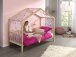 Hausbett >DALLAS< in Natur aus Massive Kiefer - 210x170x97cm (BxHxT)