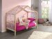 Hausbett >DALLAS< in Natur aus Massive Kiefer - 210x170x97cm (BxHxT)