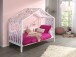 Hausbett >DALLAS< in Weiß aus Massive Kiefer - 210x170x97cm (BxHxT)