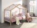 Hausbett >DALLAS< in Natur aus Massive Kiefer - 210x170x97cm (BxHxT)