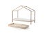 Hausbett >DALLAS< in Natur aus Massive Kiefer - 210x170x97cm (BxHxT)