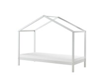 Hausbett >DALLAS< in Weiß aus Massive Kiefer...