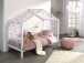Hausbett >DALLAS< in Weiß aus Massive Kiefer - 210x170x97cm (BxHxT)