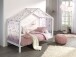 Hausbett >DALLAS< in Weiß aus Massive Kiefer - 210x170x97cm (BxHxT)