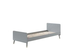 Einzelbett >BILLY< in Timeless Grau - 203,6x73,5x95 (BxHxT)
