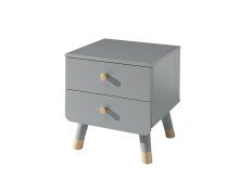 Nachtkonsole >BILLY< in Timeless Grau - 43x45,2x40...