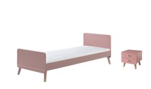 Jugendzimmer-Set >BILLY< in Terra Rosa aus Massiv...