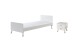 Jugendzimmer-Set >BILLY< in Satin Weiß aus Massiv Kiefer und MDF