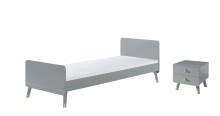 Jugendzimmer-Set >BILLY< in Timeless Grau aus...
