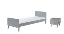 Jugendzimmer-Set >BILLY< in Timeless Grau aus...
