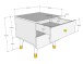 Jugendzimmer-Set >BILLY< in Timeless Grau aus Massiv Kiefer und MDF