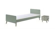 Jugendzimmer-Set >BILLY< in Olive Grün aus...