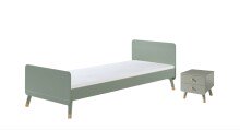 Jugendzimmer-Set >BILLY< in Olive Grün aus...
