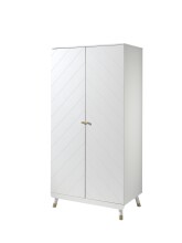 Jugendzimmer-Set >BILLY< in Satin Weiß aus Massiv Kiefer und MDF