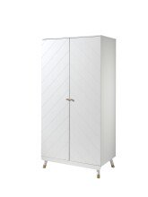 Jugendzimmer-Set >BILLY< in Satin Weiß aus Massiv Kiefer und MDF