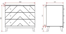 Jugendzimmer-Set >BILLY< in Satin Weiß aus Massiv Kiefer und MDF