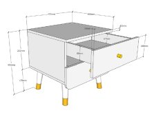 Jugendzimmer-Set >BILLY< in Satin Weiß aus Massiv Kiefer und MDF