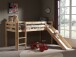 Spielbett >PINO< in Kiefer massiv natur lackiert - 210x114x218 (BxHxT)