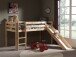 Spielbett >PINO< in Kiefer massiv natur lackiert - 210x114x218 (BxHxT)