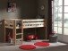 Spielbett >PINO< in Kiefer massiv natur lackiert - 210x114x106 (BxHxT)
