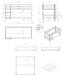 Etagenbett >PINO< in Kiefer massiv weiss lackiert - 210x140x105 (BxHxT)